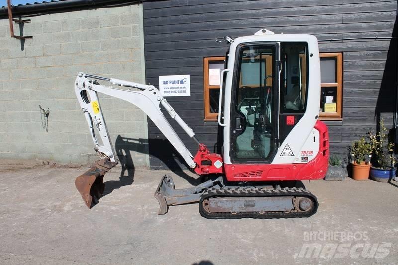 Takeuchi TB216 Minikaivukoneet < 7t