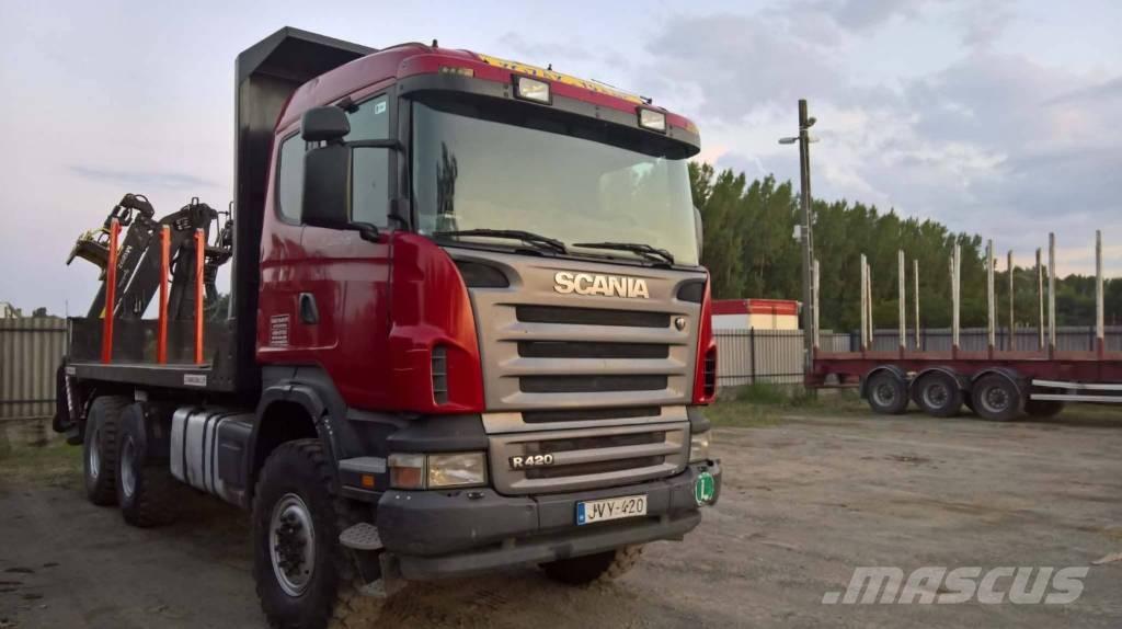 Scania R 420 Puuautot