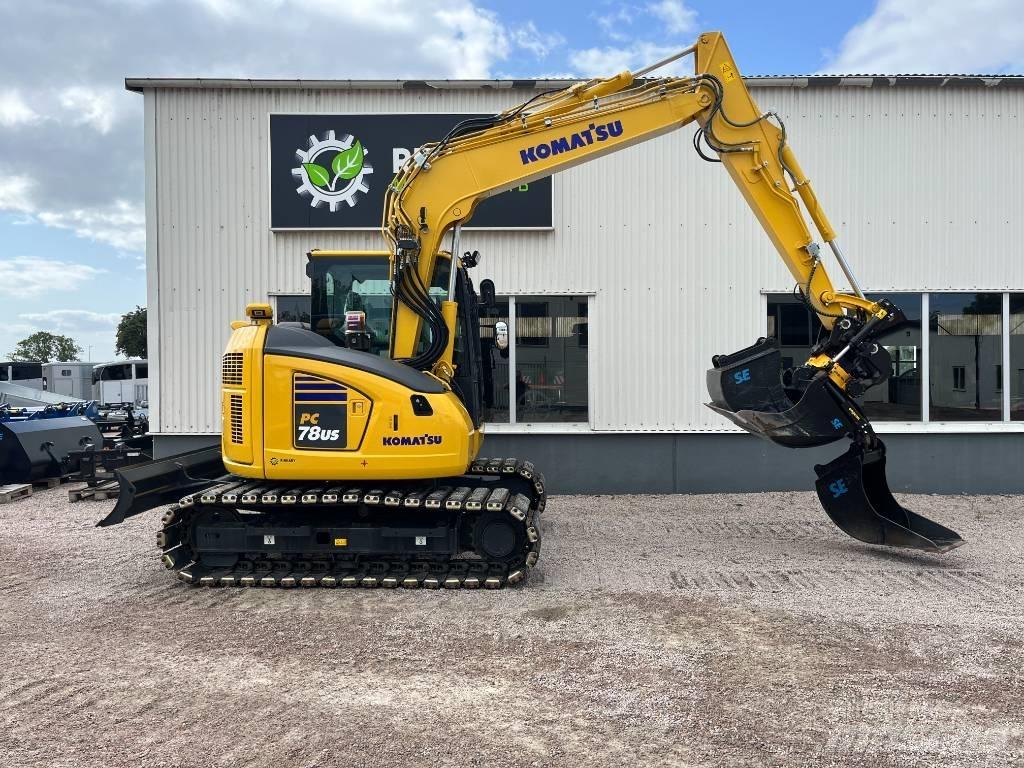 Komatsu PC78US-11E0 Midikaivukoneet 7t - 12t