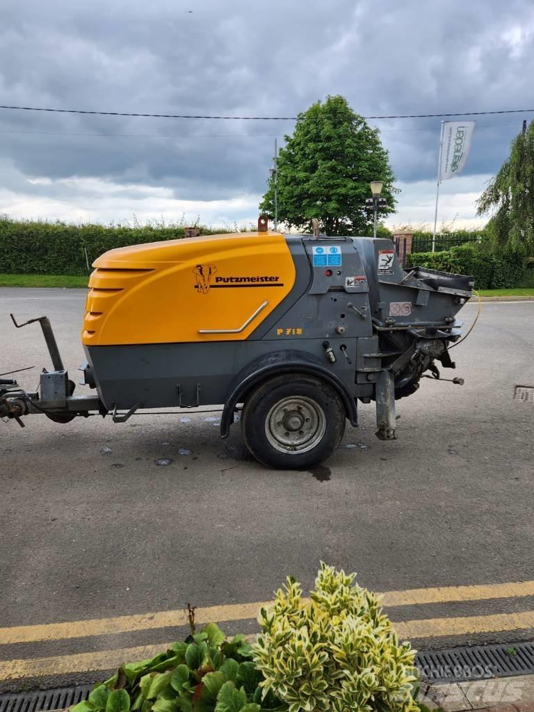 Putzmeister P 718 Pohjavesipumput
