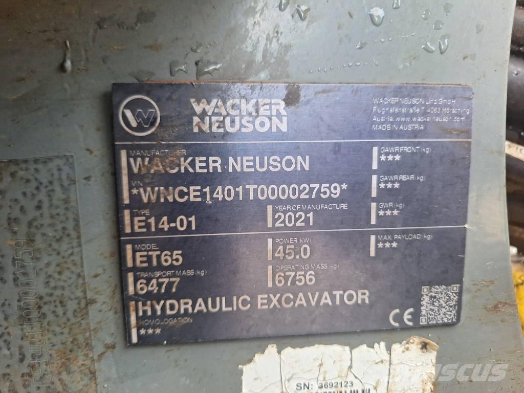 Wacker Neuson ET 65 Telakaivukoneet