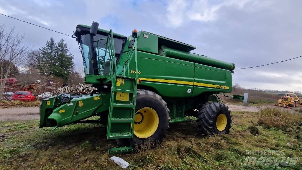 John Deere S 690 Leikkuupuimurit