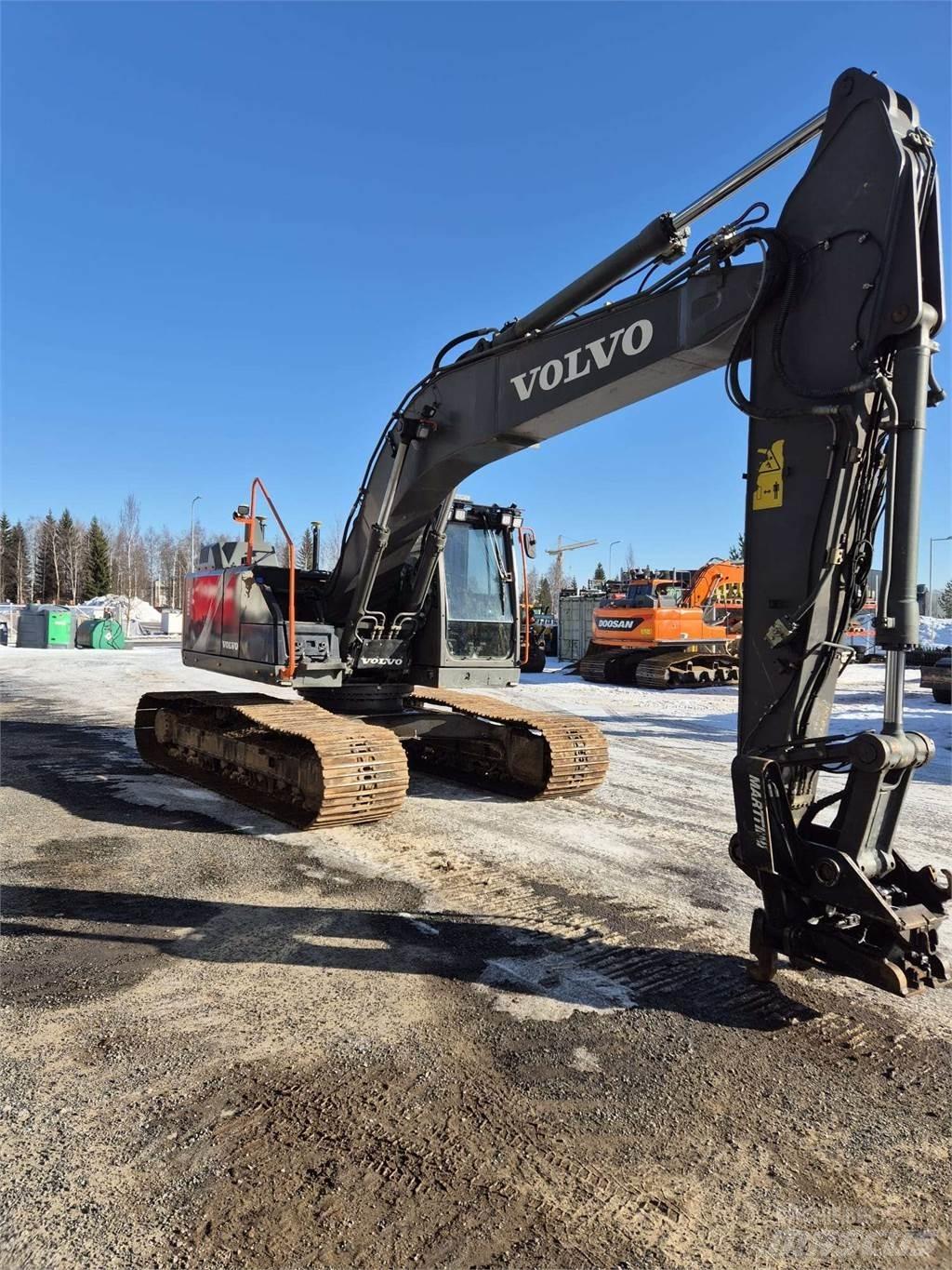 Volvo EC220EL Telakaivukoneet