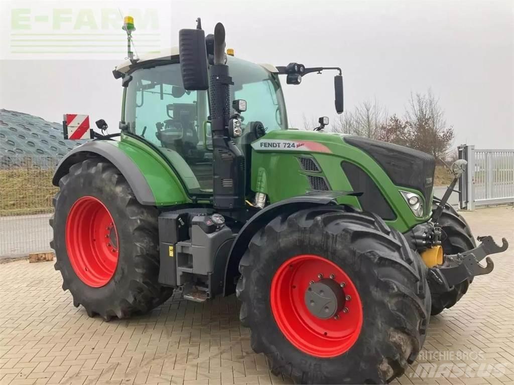 Fendt 724 s4 profi+ Traktorit