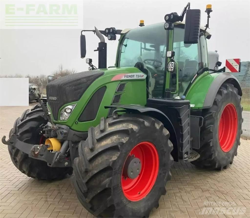 Fendt 724 s4 profi+ Traktorit