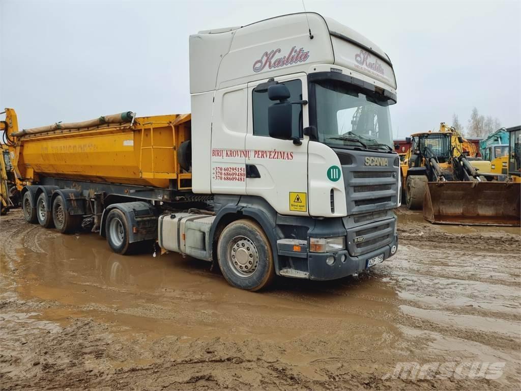 Scania R 420 Vetopöytäautot