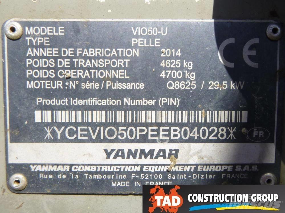 Yanmar Vio 50 U Minikaivukoneet < 7t