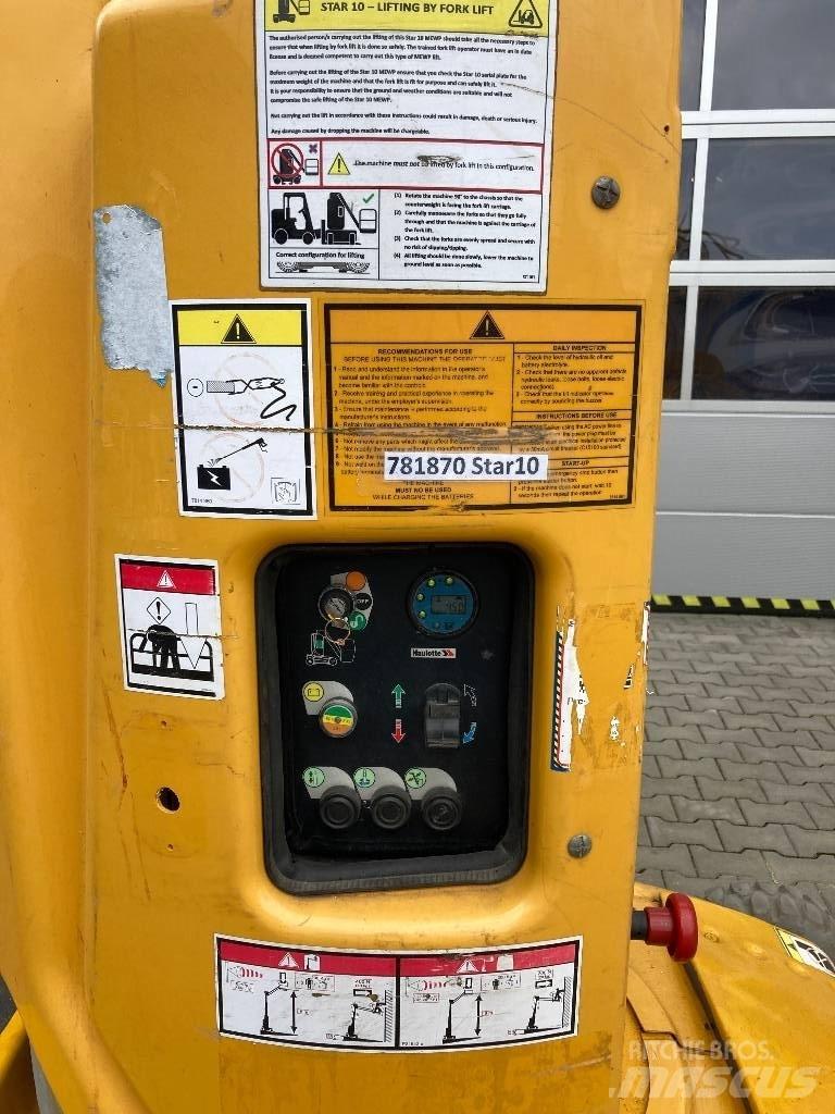 Haulotte Star 10 Teleskooppipuominostimet