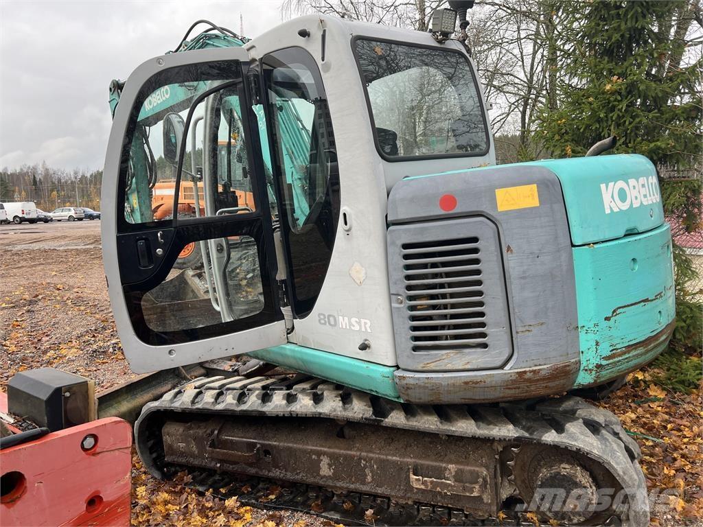 Kobelco 80 MSR Midikaivukoneet 7t - 12t