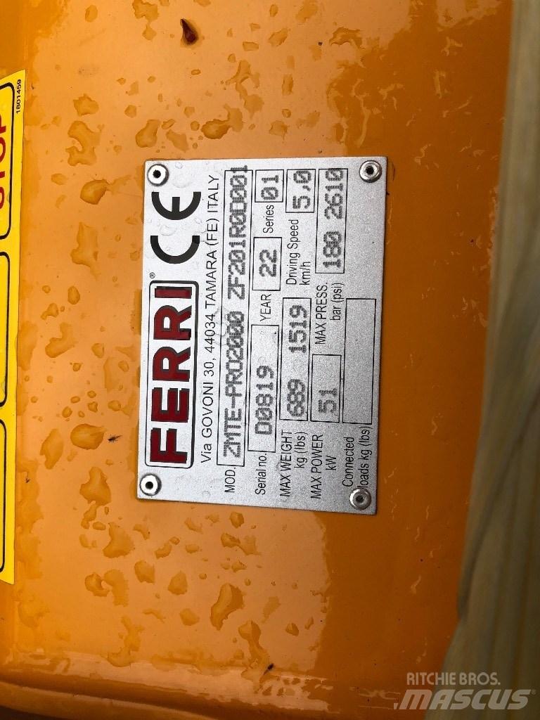Ferri ZMTE-PRO 2000 Kesantoleikkurit ja -murskaimet