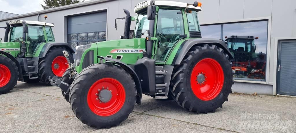 Fendt 820 Vario TMS Traktorit