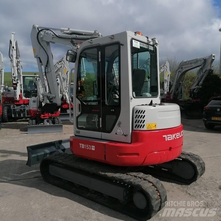 Takeuchi TB153FR Minikaivukoneet < 7t