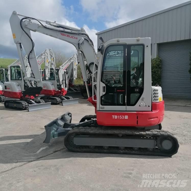 Takeuchi TB153FR Minikaivukoneet < 7t