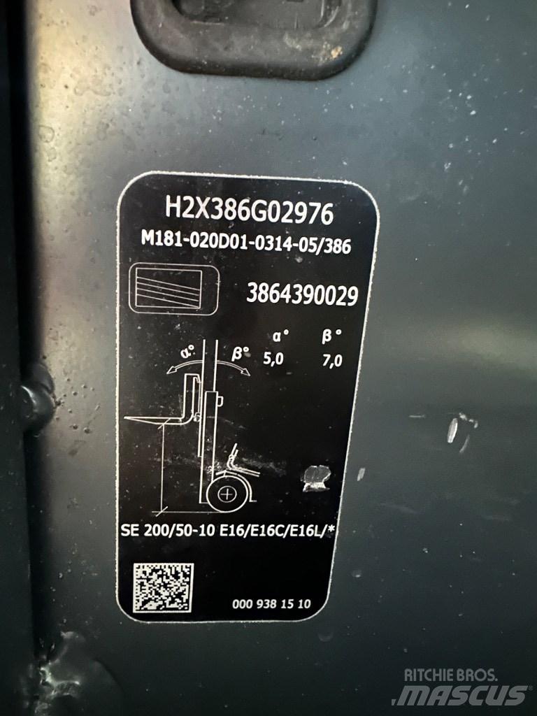 Linde E20L-02 Sähkötrukit