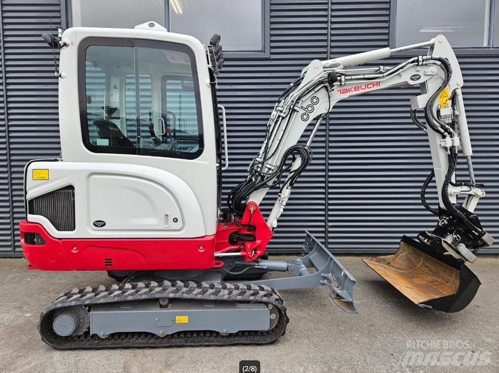 Takeuchi TB 225 Minikaivukoneet < 7t