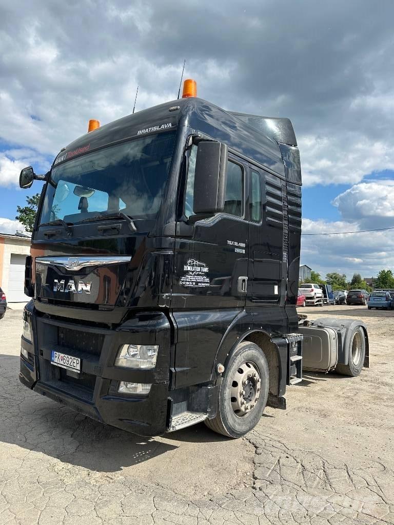 MAN TGX 18.480 XLX Vetopöytäautot