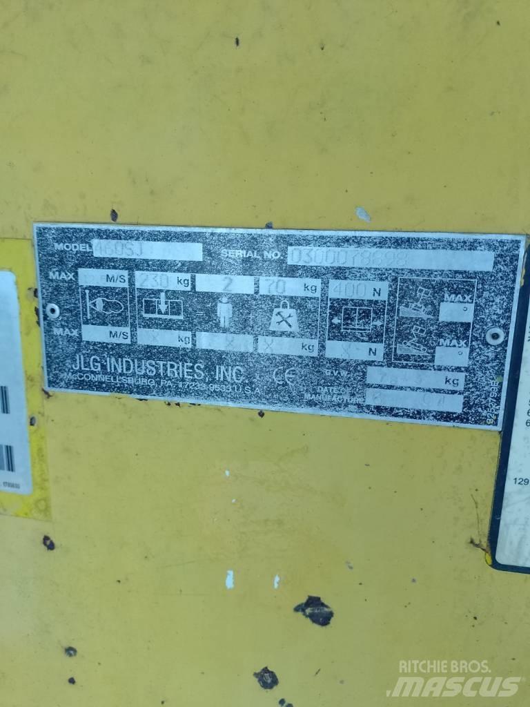 JLG 460 SJ Teleskooppipuominostimet