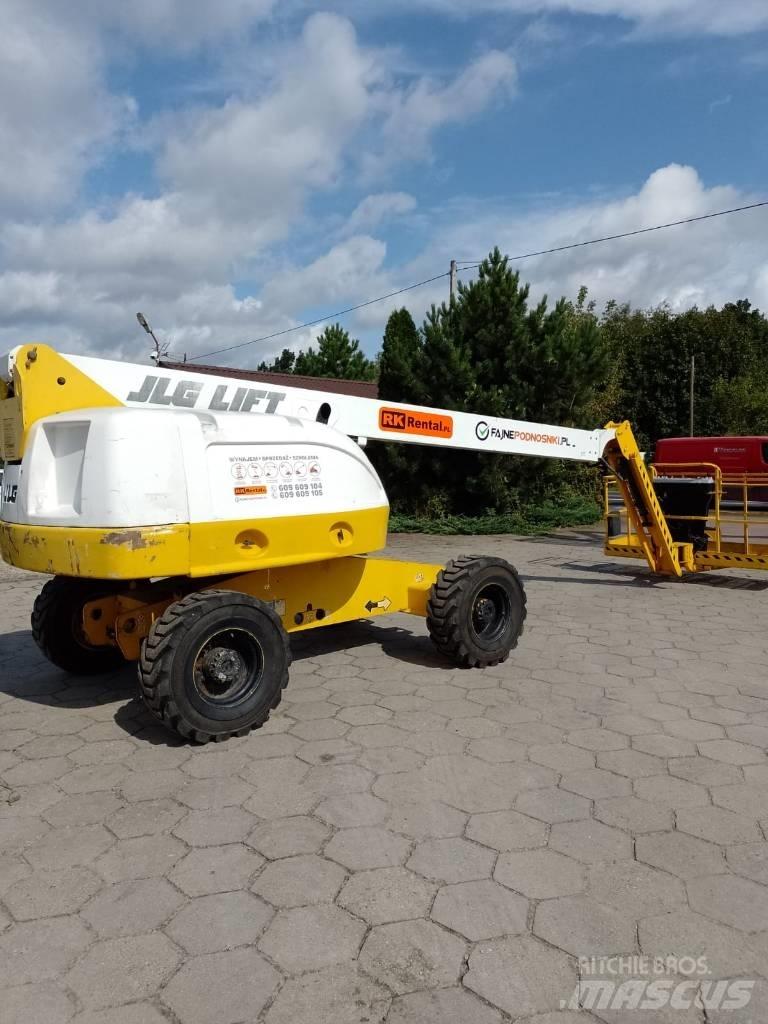JLG 460 SJ Teleskooppipuominostimet