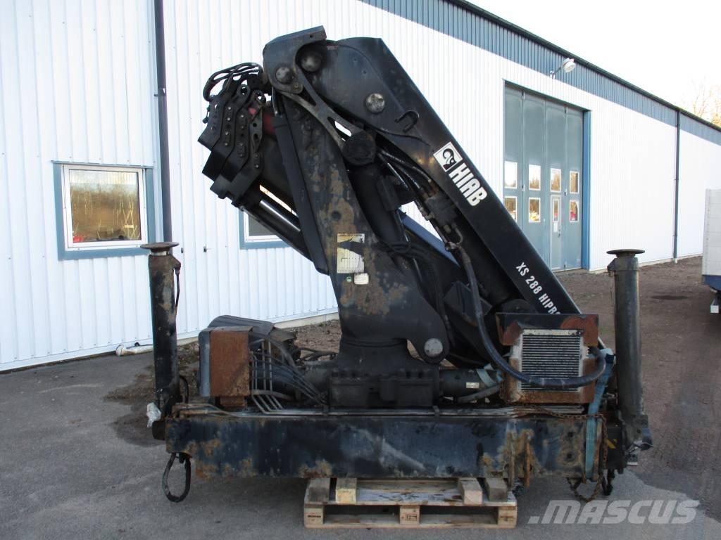 Hiab 288E p-4 Hipro Kappaletavaranosturit