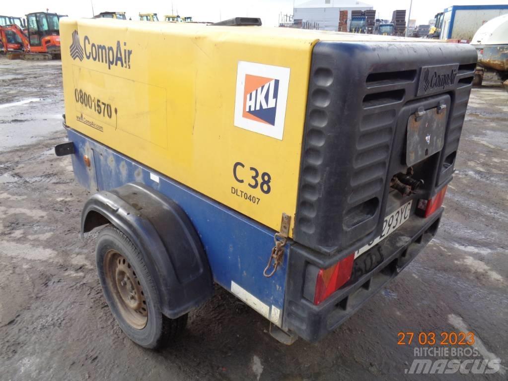 Compair C38 Kompressorit