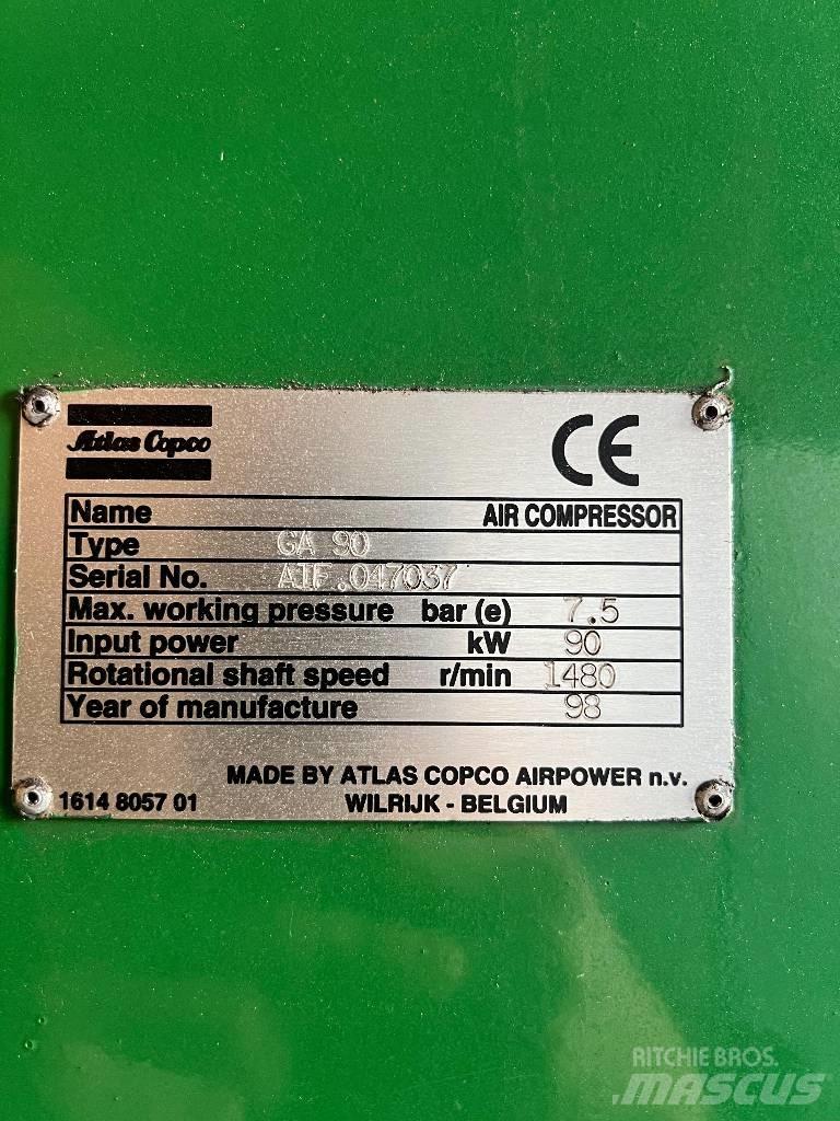 Atlas Copco GA 90 Kompressorit
