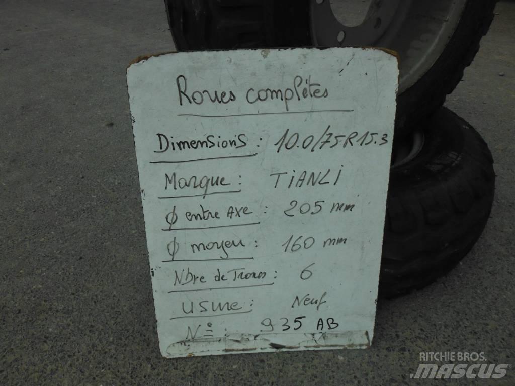 TIANLI 10.0/75R15.3 Renkaat ja vanteet