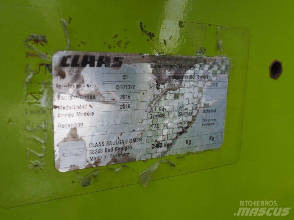 CLAAS Orbis 600SD Heinä- ja tuorerehukoneiden tarvikkeet