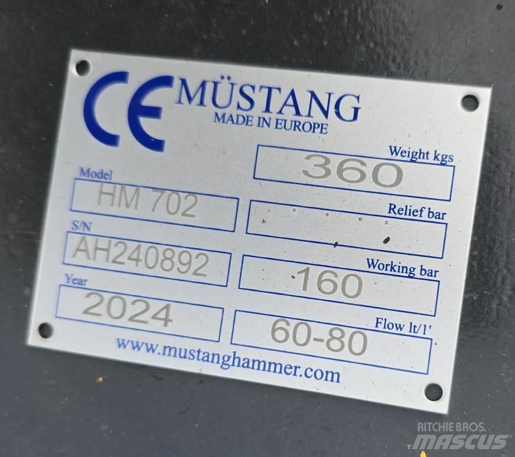 Mustang HM702 Iskuvasarat