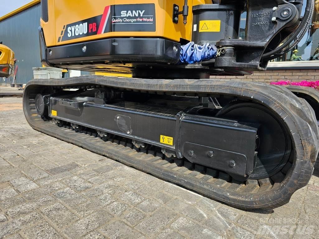 Sany SY80U Midikaivukoneet 7t - 12t