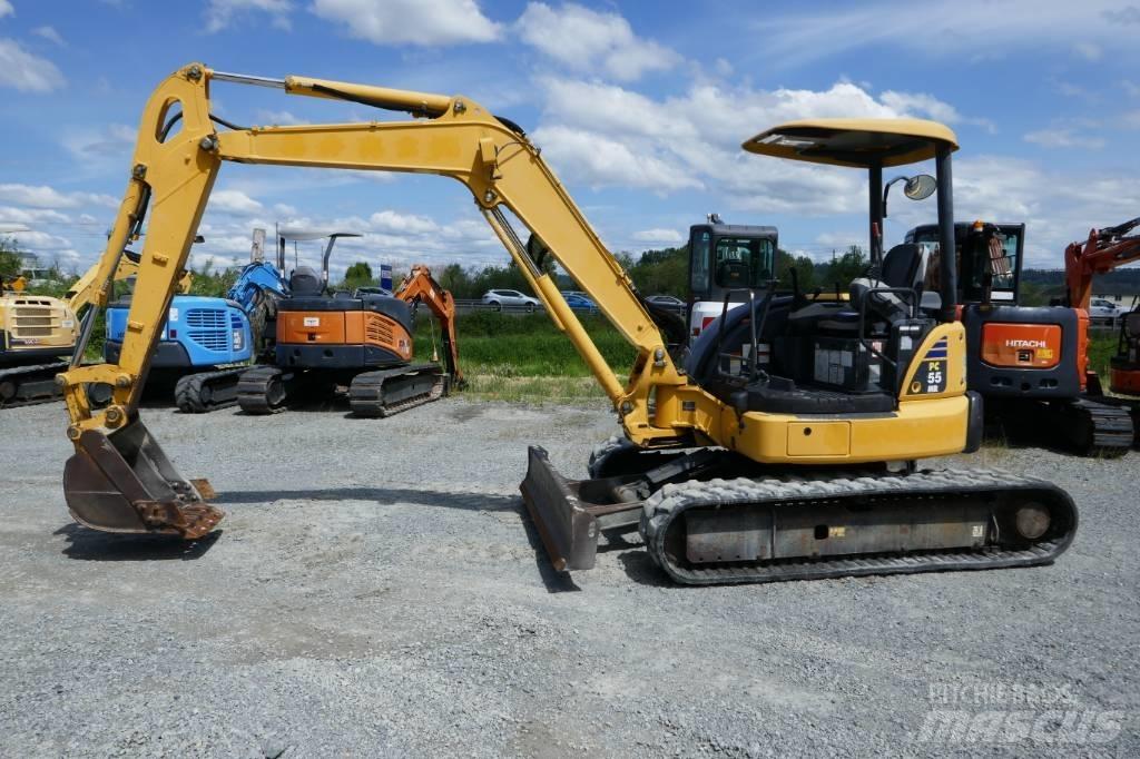 Komatsu PC 55 MR-3 Minikaivukoneet < 7t