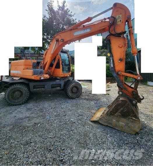 Doosan DX 140 W Pyöräkaivukoneet