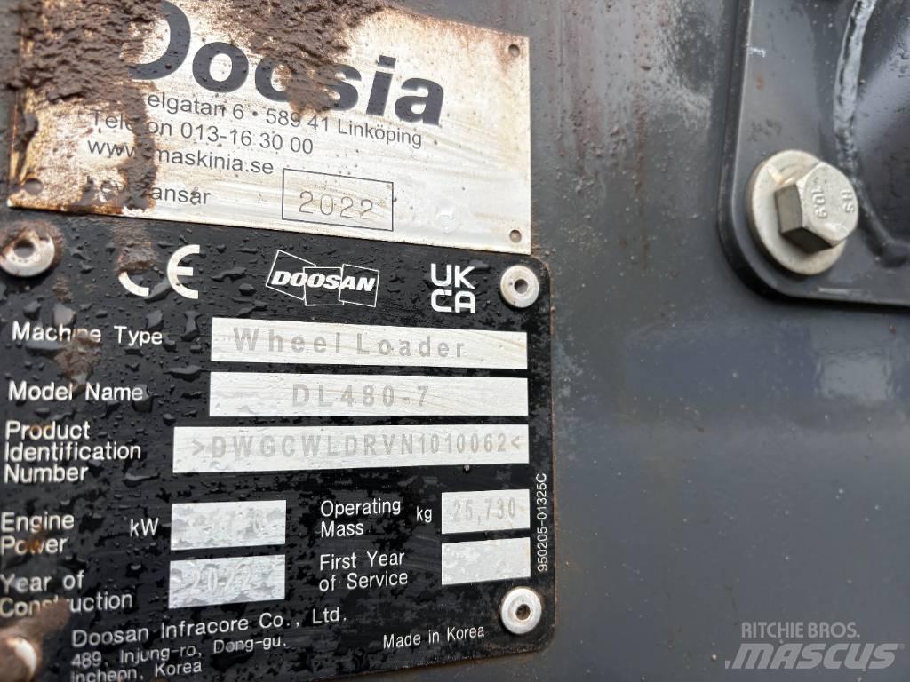 Develon DL480-7 Pyöräkuormaajat