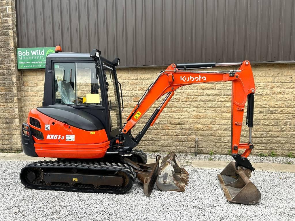 Kubota KX61-3 Minikaivukoneet < 7t