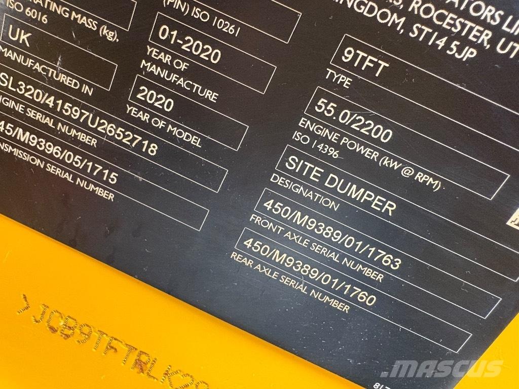 JCB 9TFT Minidumpperit