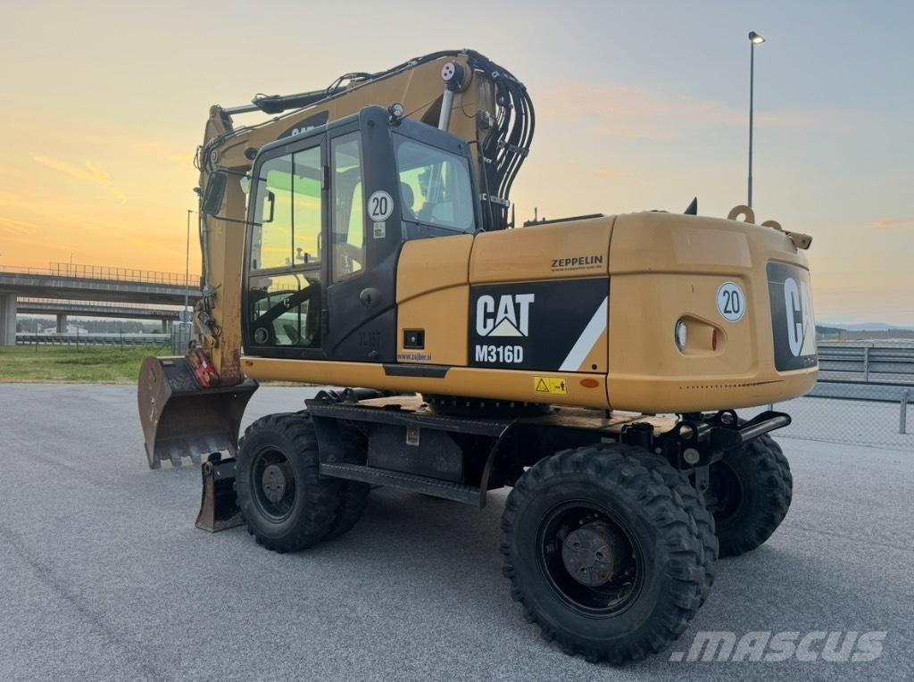 CAT M 316 D Pyöräkaivukoneet