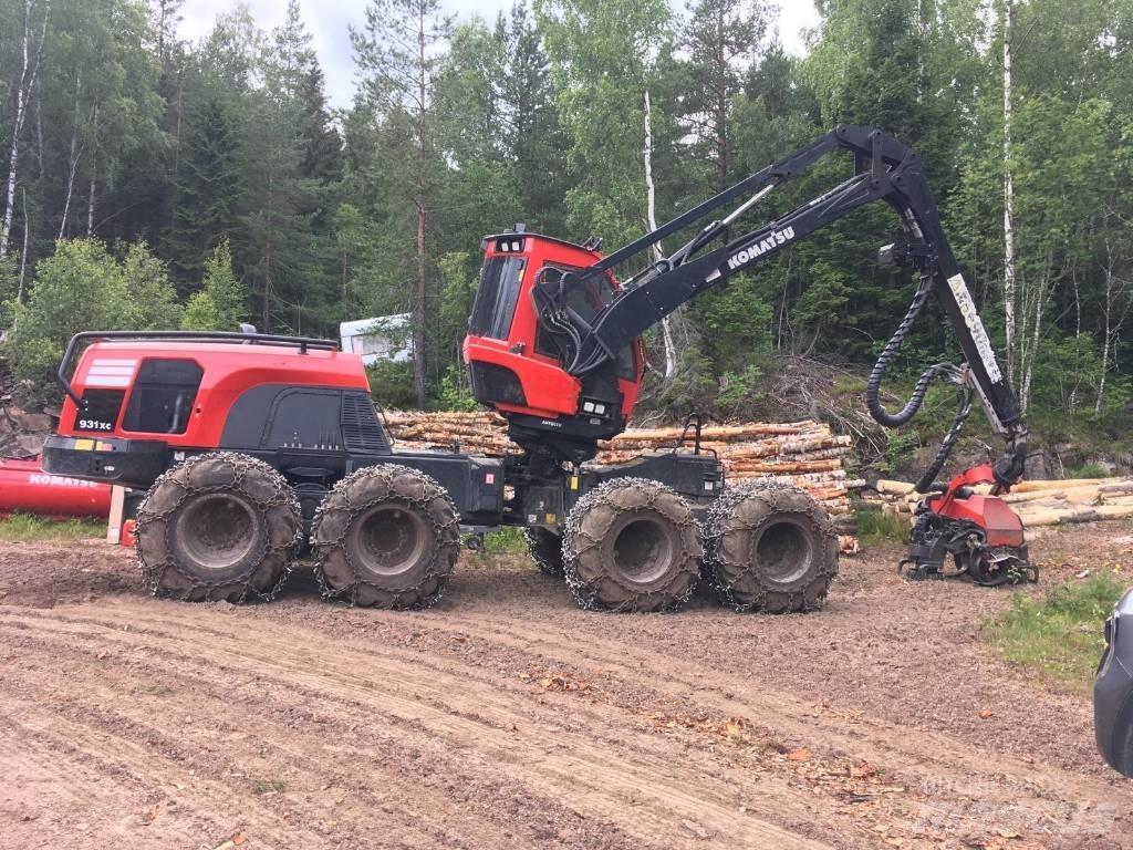 Komatsu 931 XC Harvesterit