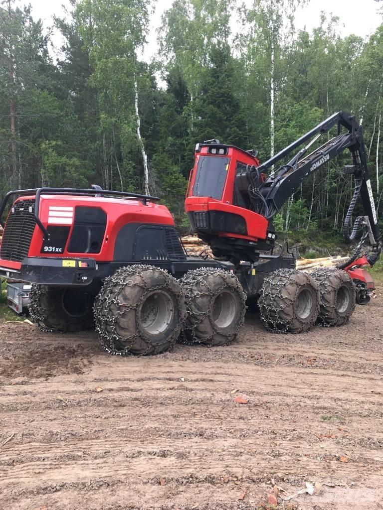 Komatsu 931 XC Harvesterit