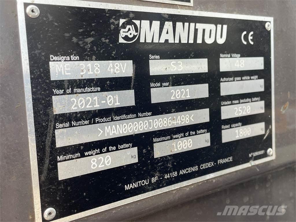 Manitou ME318 Sähkötrukit