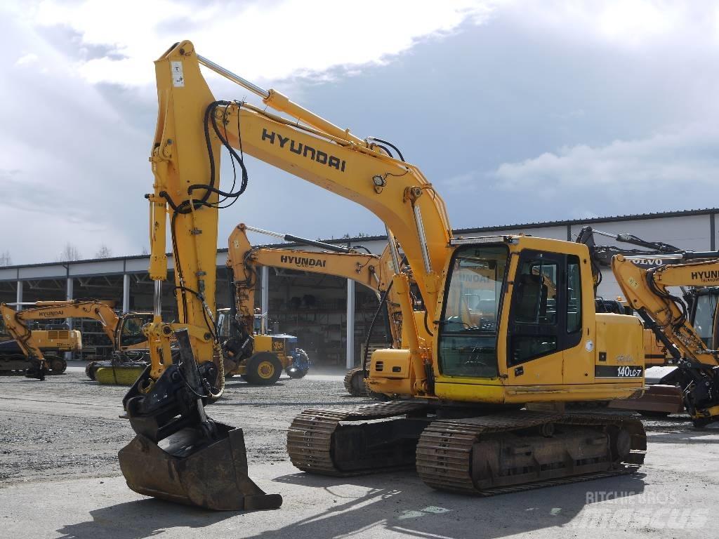 Hyundai R 140 LC-7 Telakaivukoneet