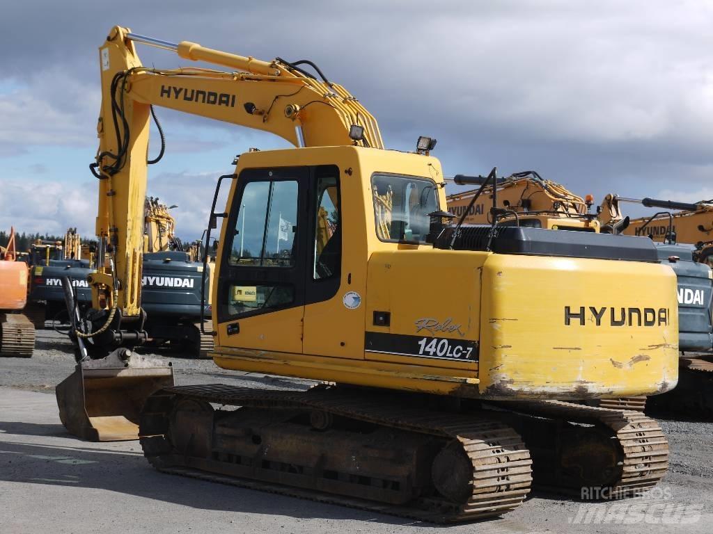 Hyundai R 140 LC-7 Telakaivukoneet