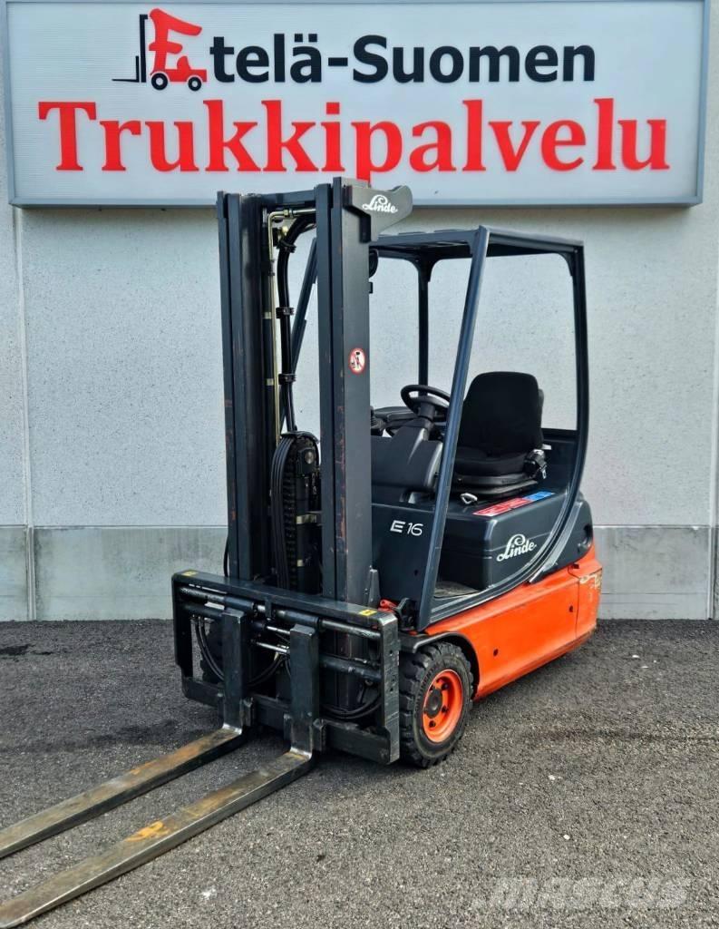 Linde E 16 C-02 Sähkötrukit