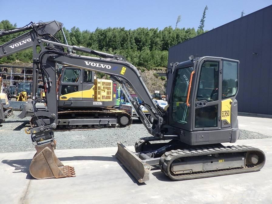 Volvo ECR 50 F Minikaivukoneet < 7t