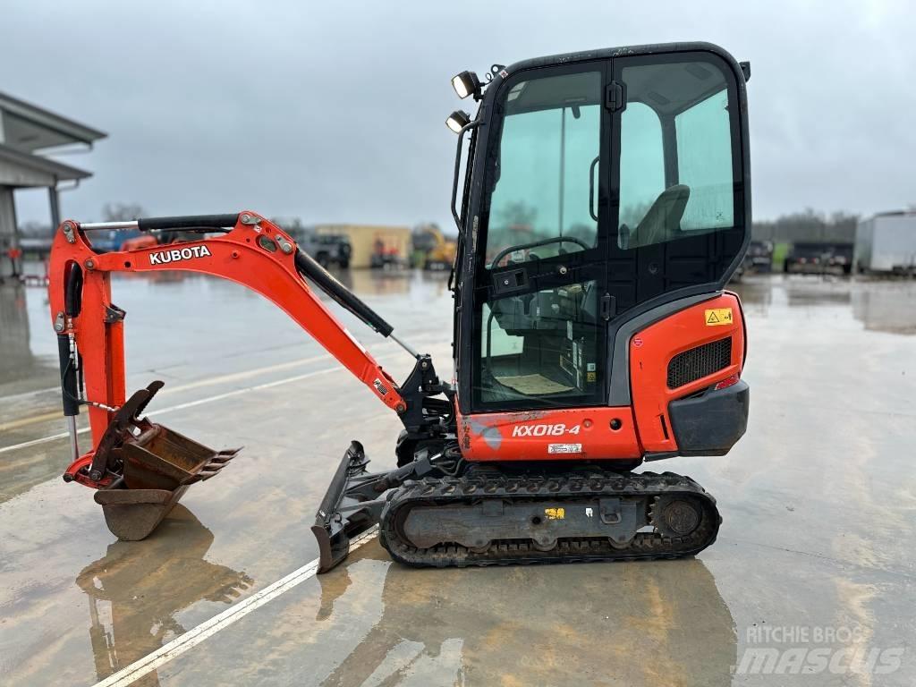 Kubota KX 018-4 Minikaivukoneet < 7t