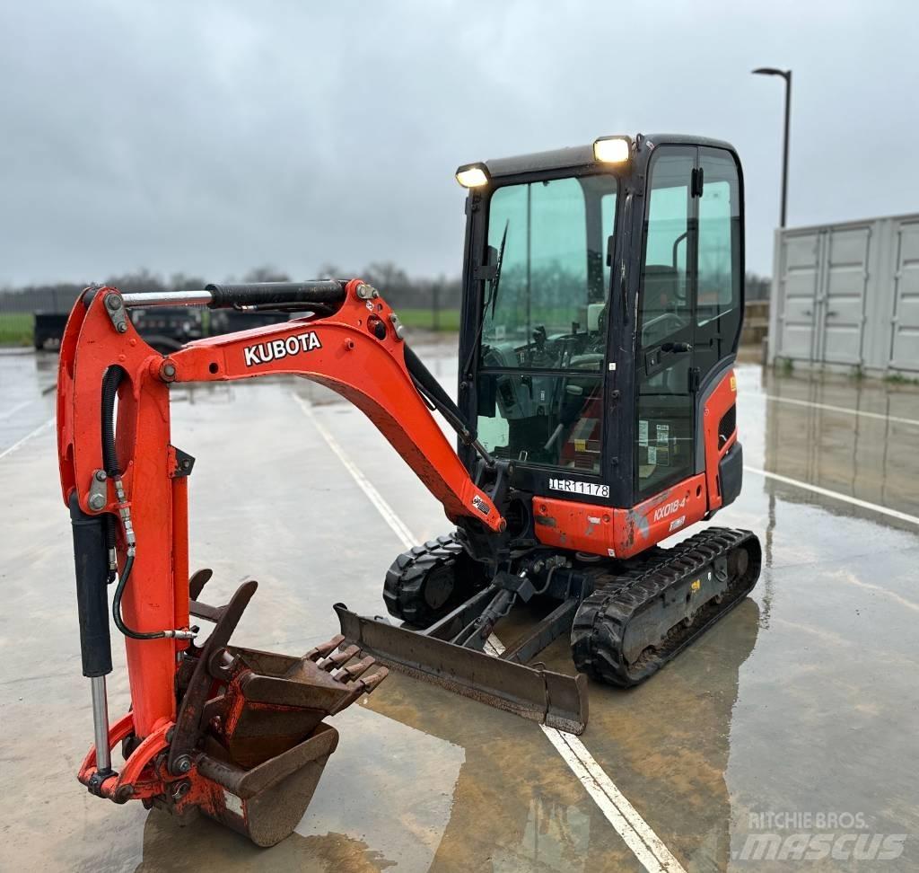 Kubota KX 018-4 Minikaivukoneet < 7t