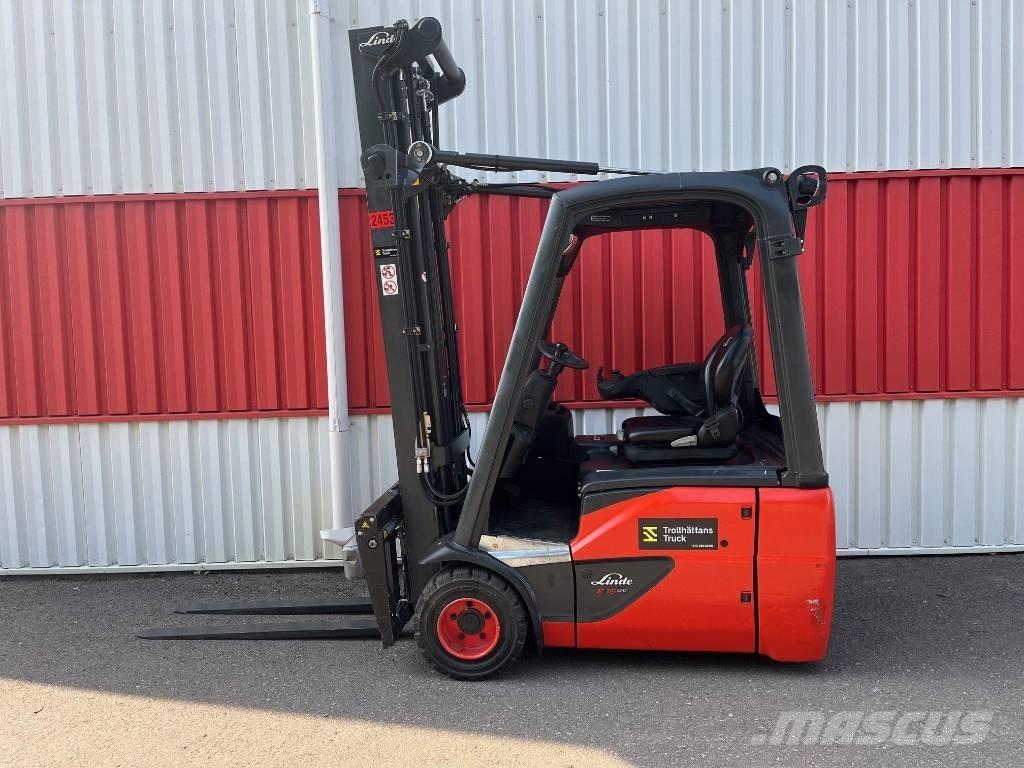 Linde E 16 C-02 Sähkötrukit