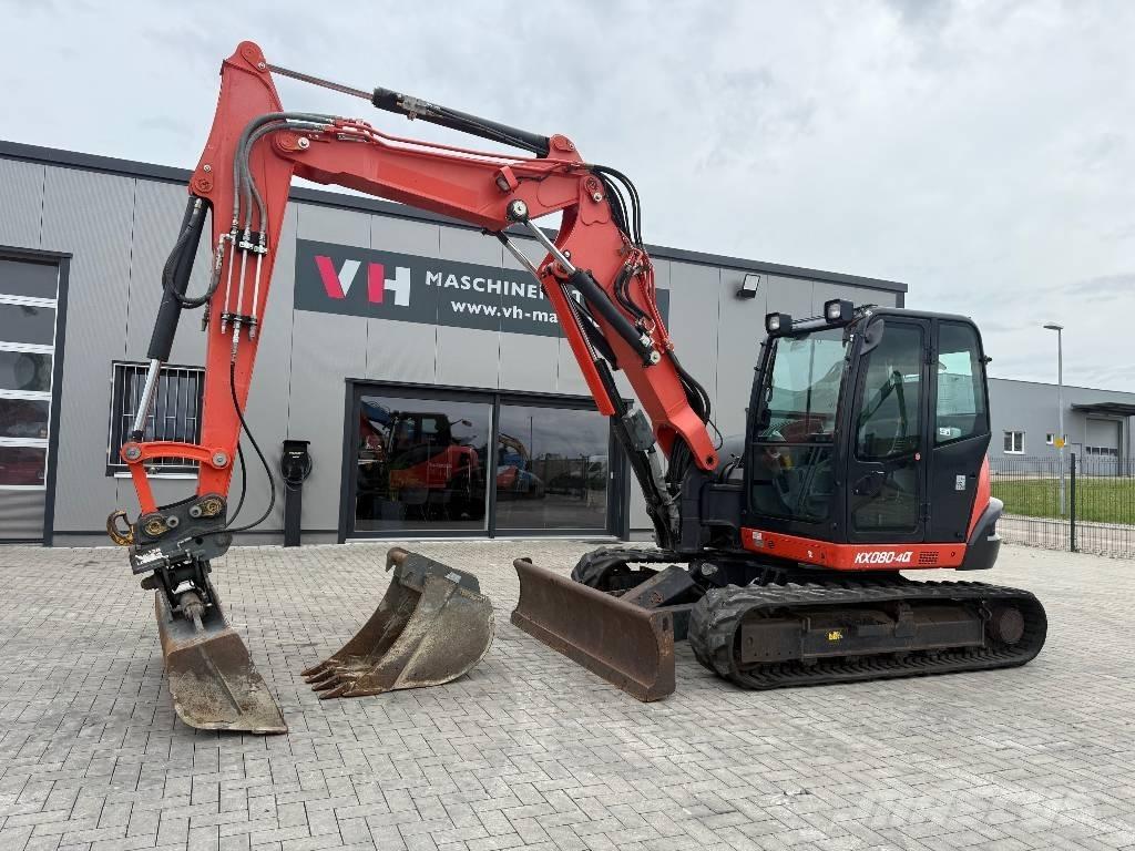 Kubota KX 080-4 Midikaivukoneet 7t - 12t