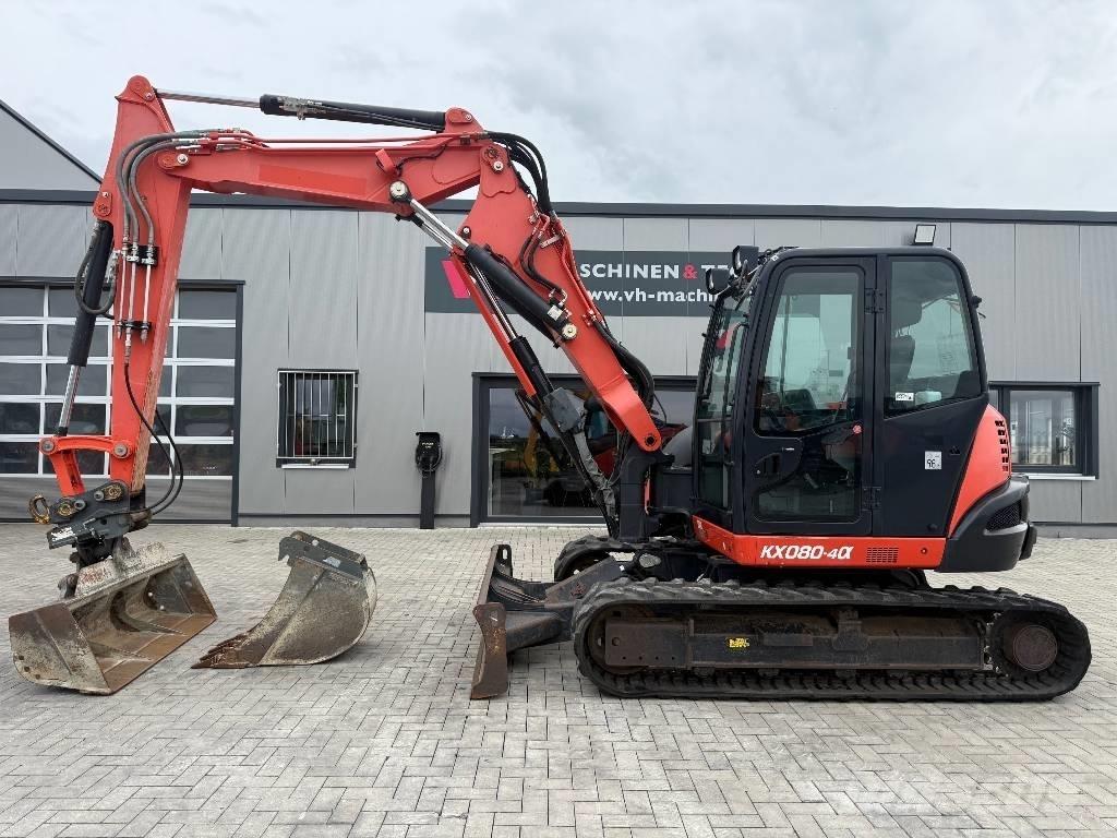Kubota KX 080-4 Midikaivukoneet 7t - 12t