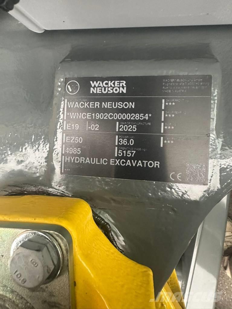 Wacker Neuson EZ 50 Minikaivukoneet < 7t