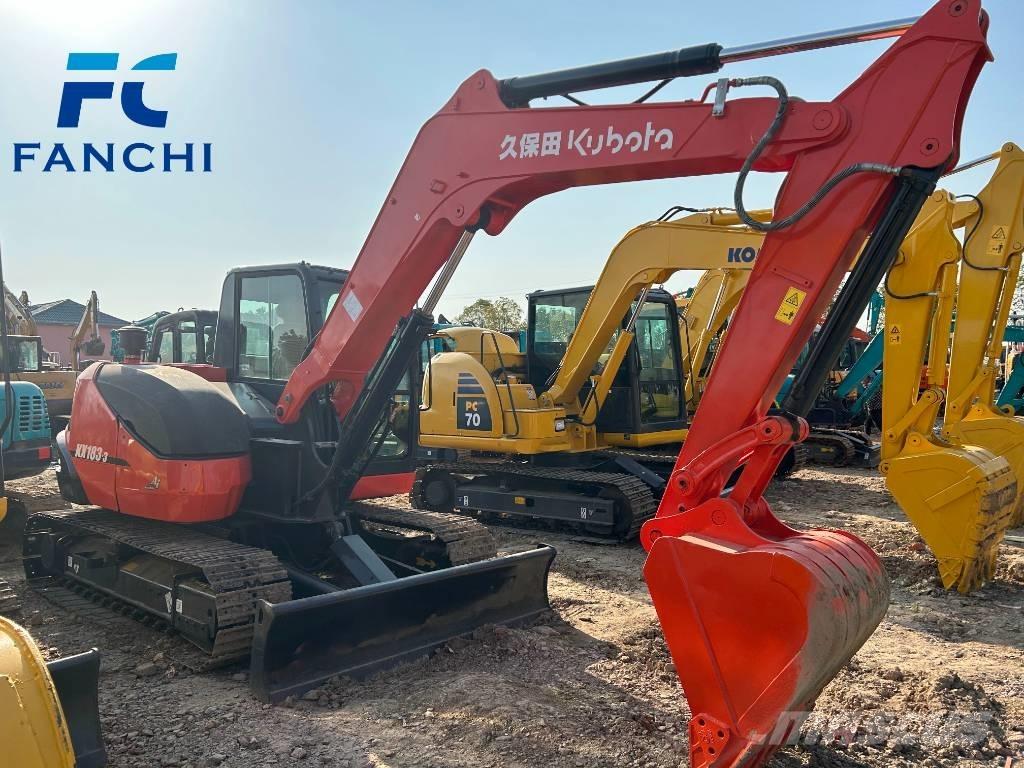 Kubota kx163 Telakaivukoneet