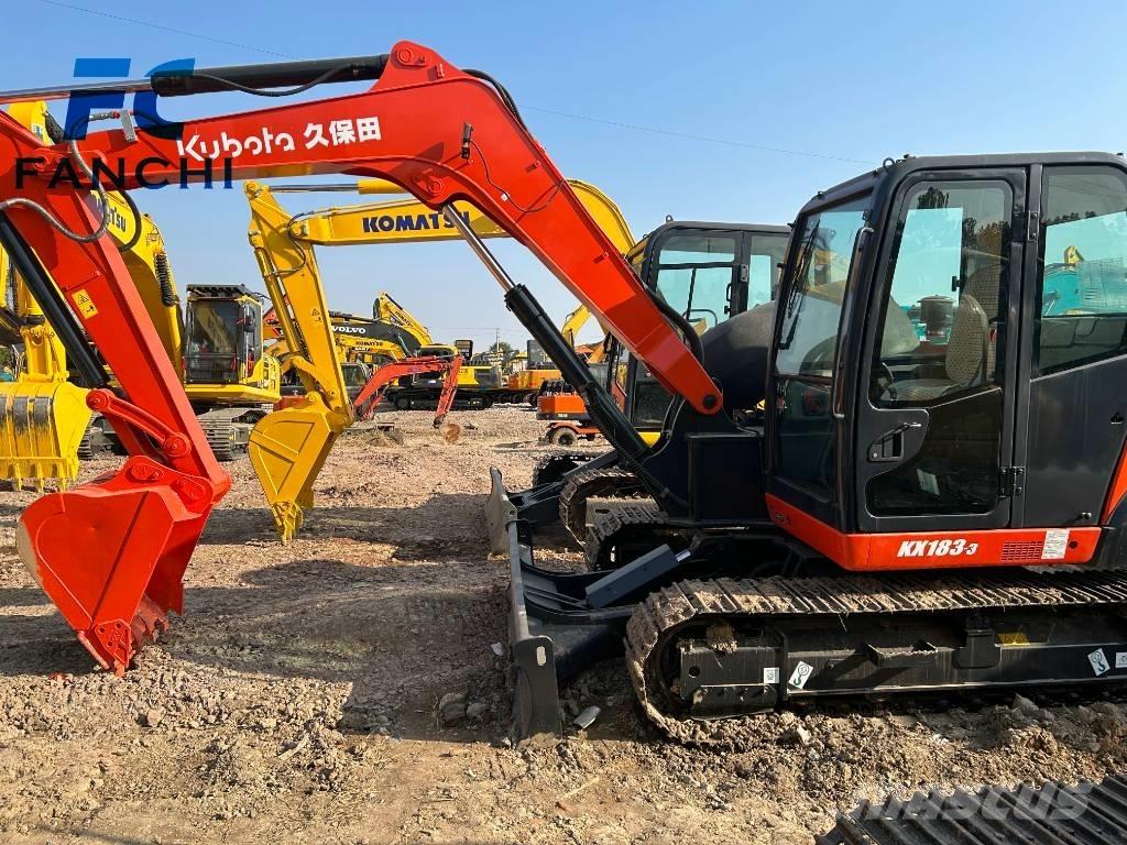 Kubota kx163 Telakaivukoneet